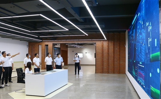 商河县人民政府考察团赴华体科技考察调研
