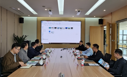 甘肃省庆阳市海绵城市建设投资开发有限公司领导一行赴华体科技考察交流